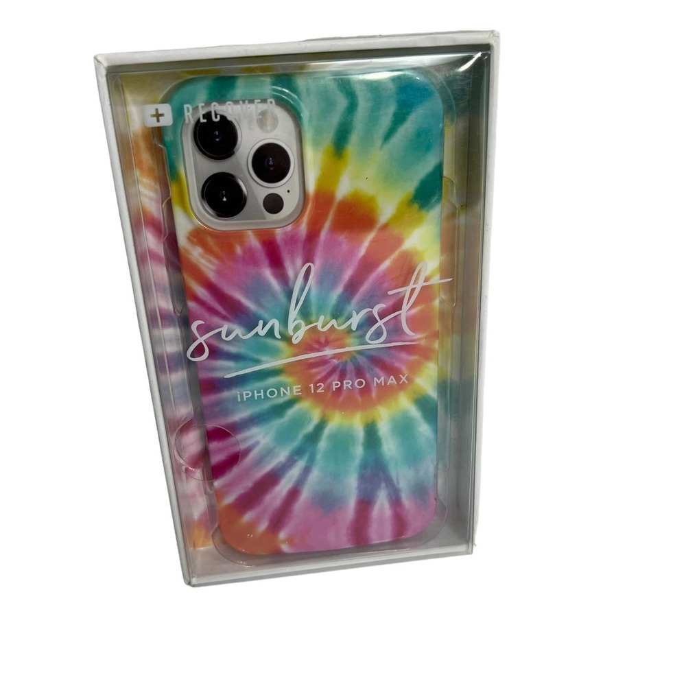 Recover Tie Dye iPhone 12 Pro Max Case-Sunburst
